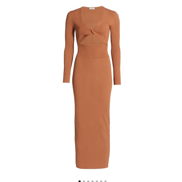 A.L.C. Madison Dress in Terracotta size large NWT - Picture 3 of 8